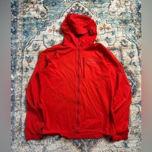 Arc’teryx Orange Zip-up Jacket Medium